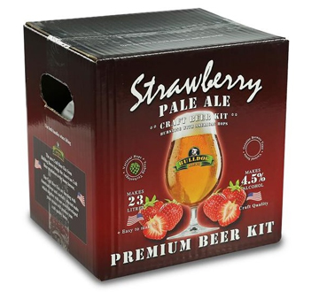 Mockup Spa bottle with pink bath salt on blue background.