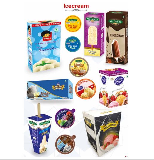 White bottle cream, mockup of beauty product brand. Top view on the blue background.